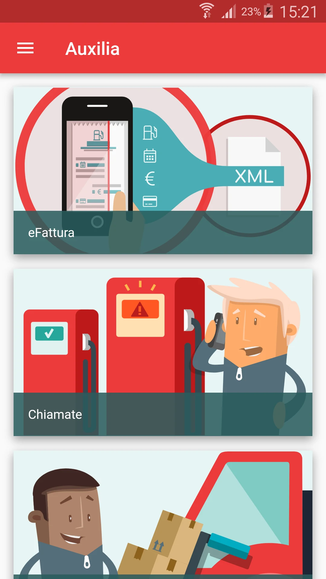 Auxilia screenshot